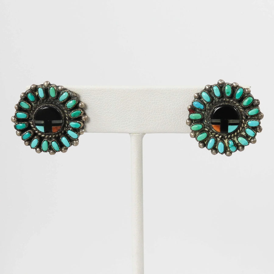 1940s Sunface Earrings by Vintage Collection - Garland's
