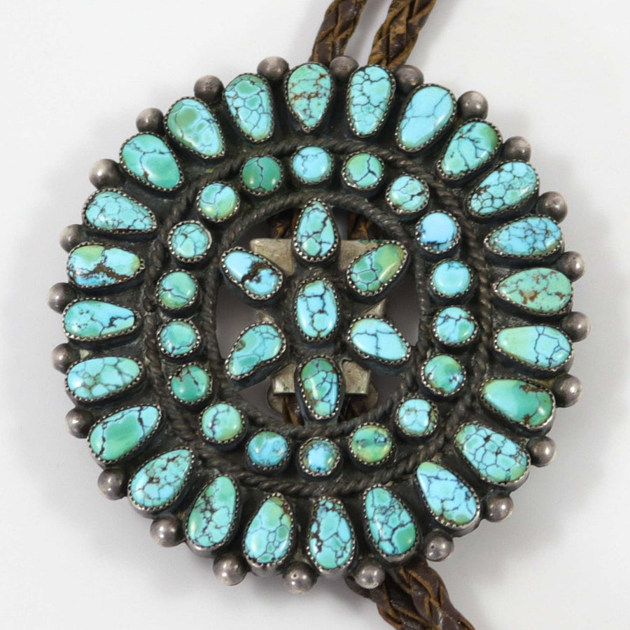 1950s Turquoise Bola Tie by Vintage Collection - Garland's