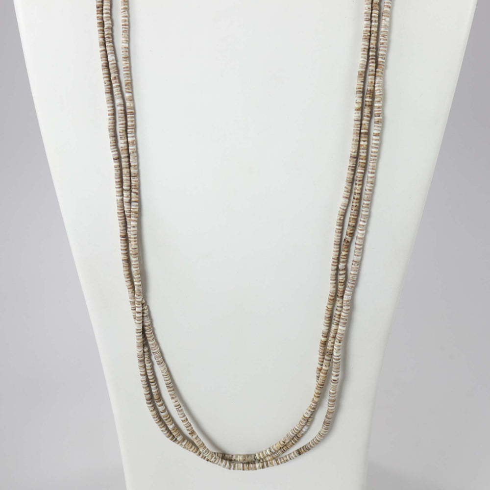 1960s Olive Shell Necklace by Vintage Collection - Garland's