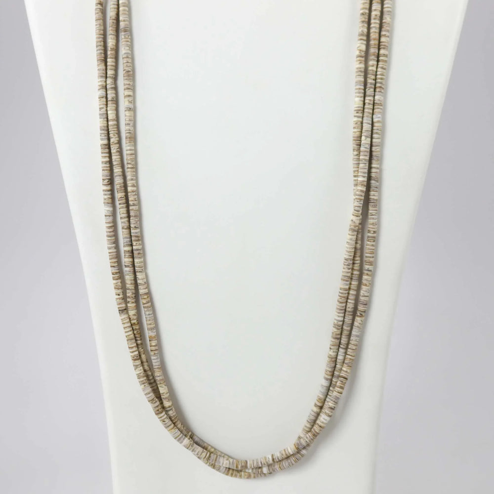 1960s Olive Shell Necklace by Vintage Collection - Garland's