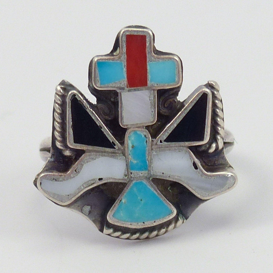 1960s Zuni Knifewing Ring by Vintage Collection - Garland's