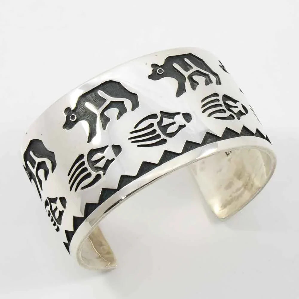 Bear and Cloud Cuff