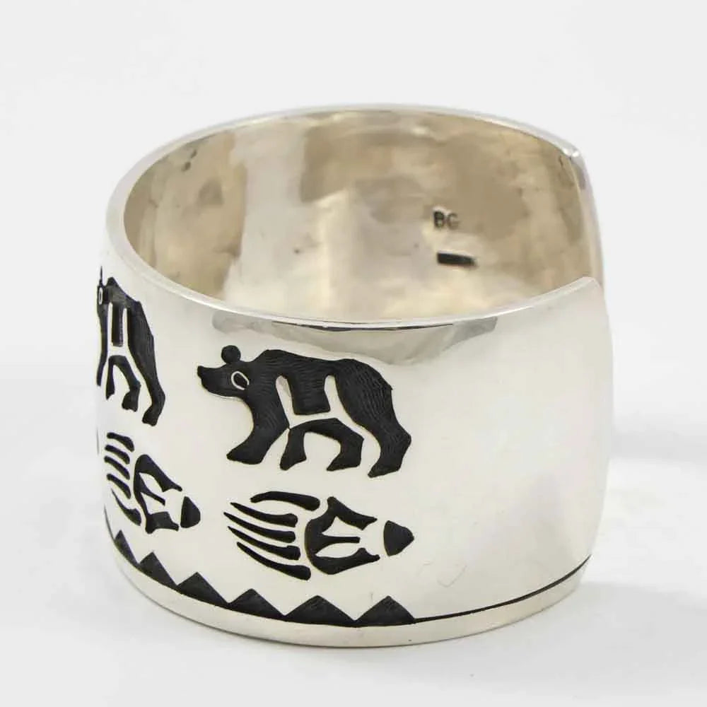 Bear and Cloud Cuff