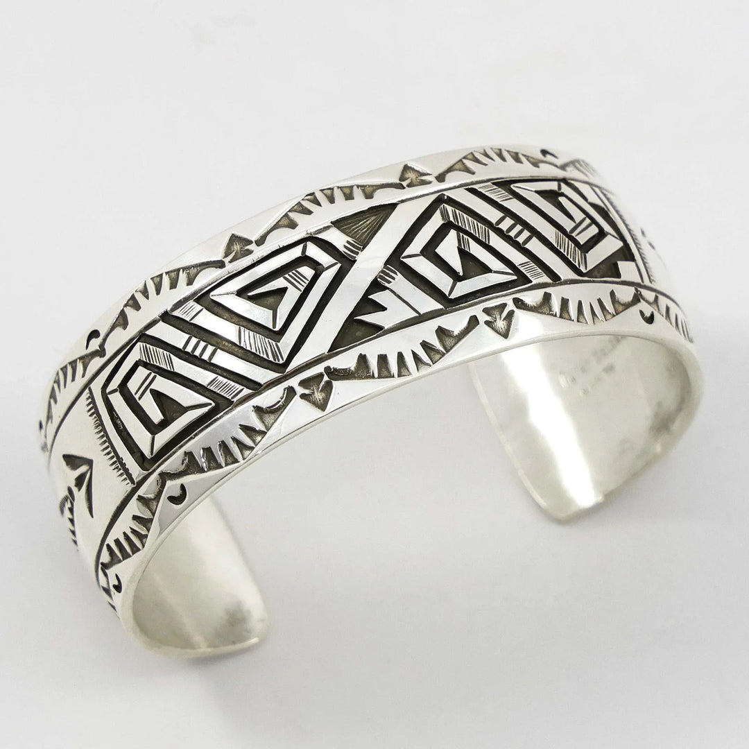 Silver Overlay Cuff