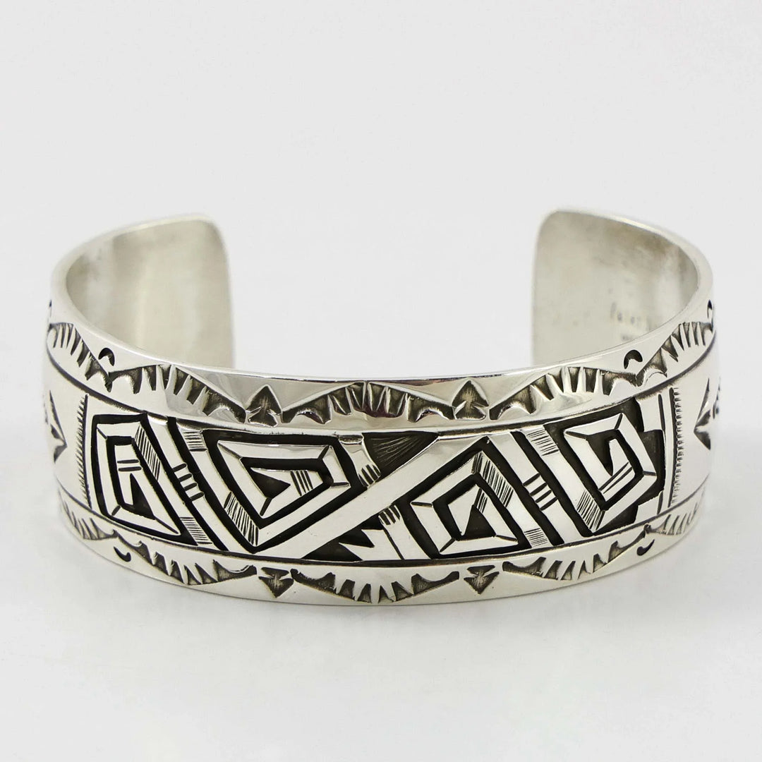 Silver Overlay Cuff
