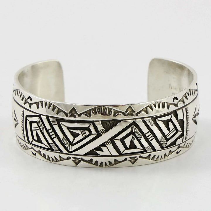 Silver Overlay Cuff