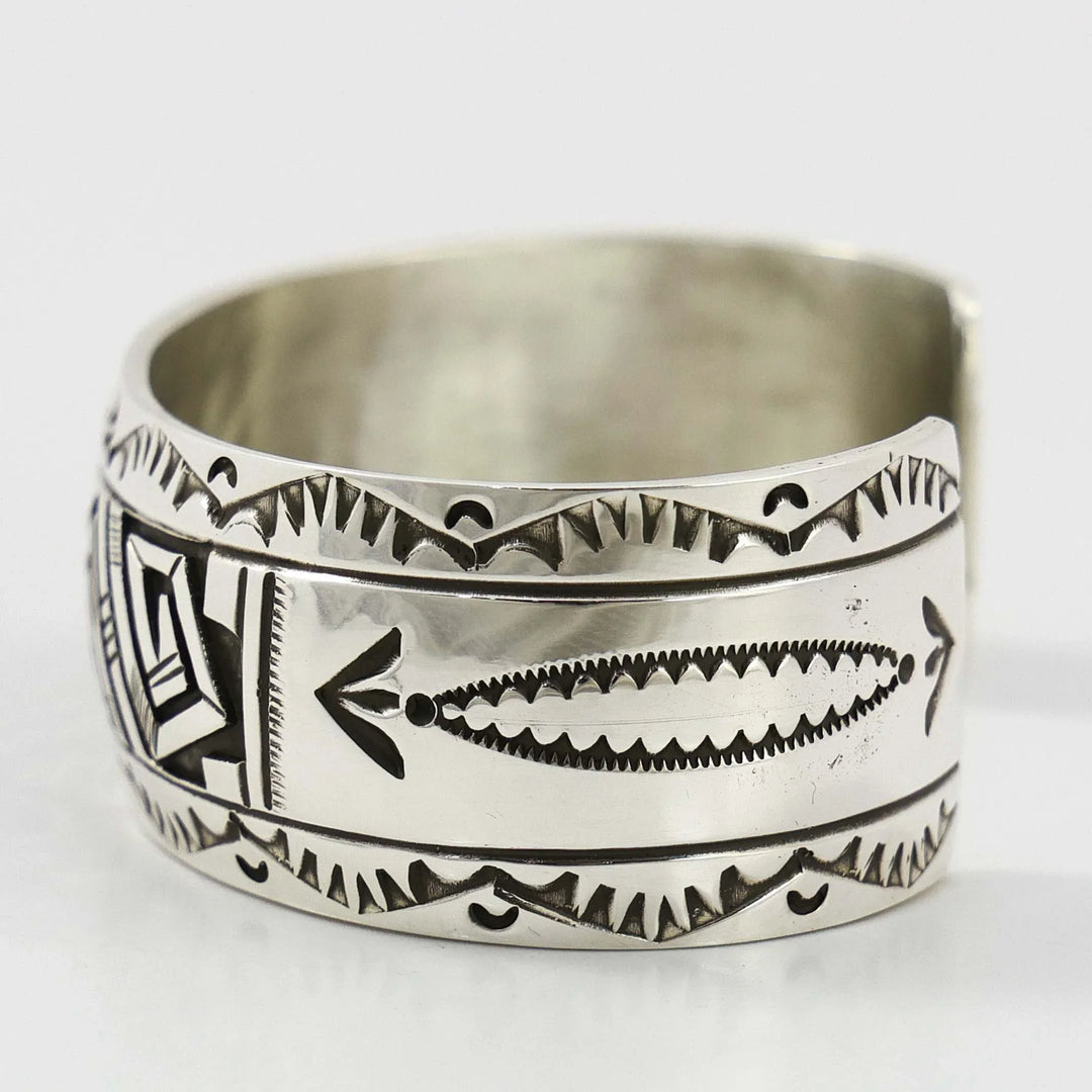 Silver Overlay Cuff