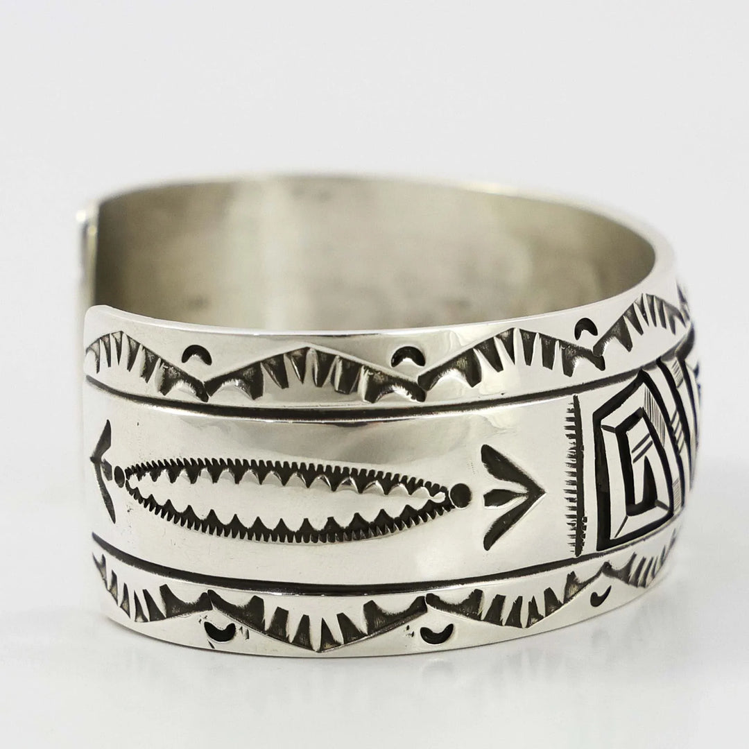 Silver Overlay Cuff