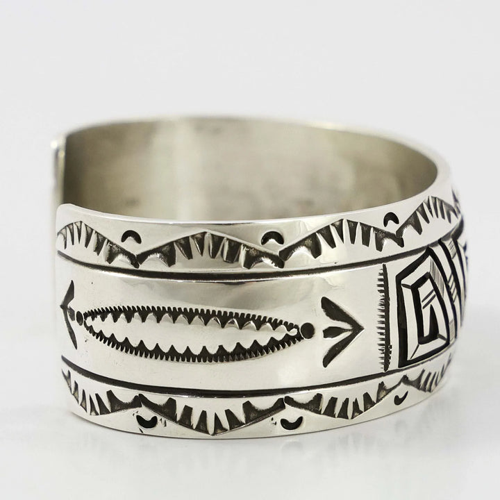 Silver Overlay Cuff