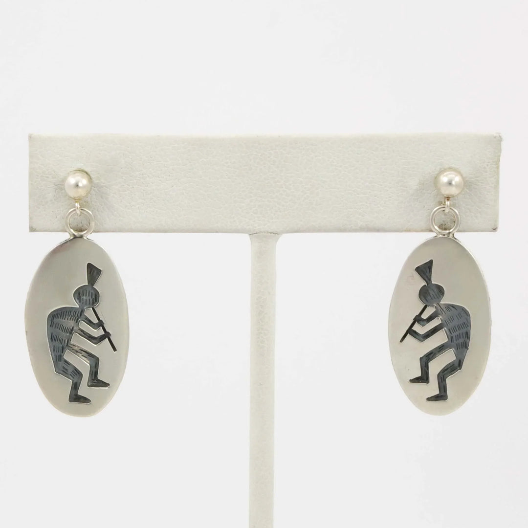 Hopi Flute Player Earrings