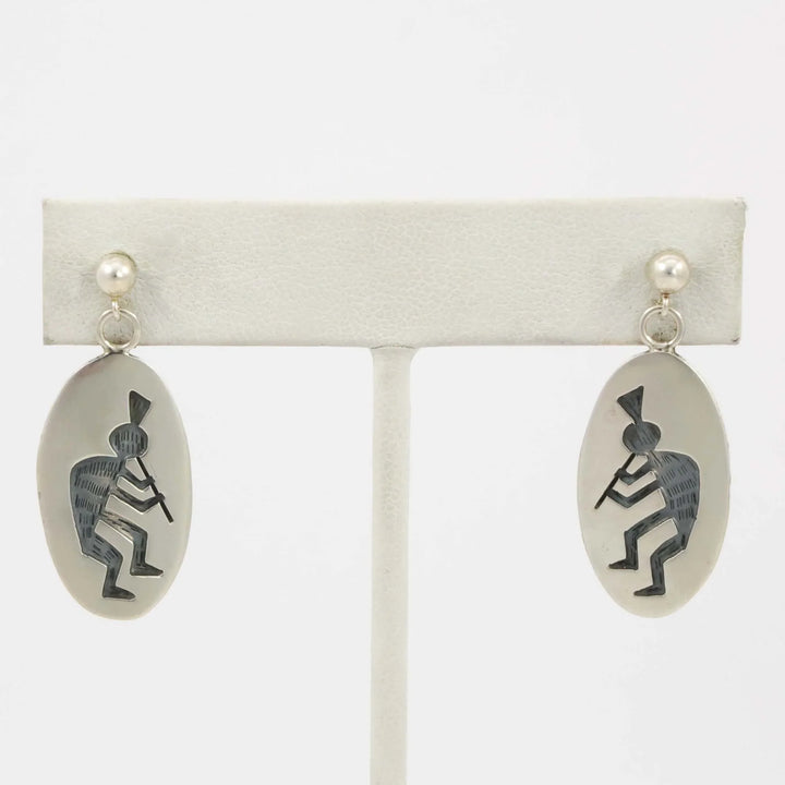 Hopi Flute Player Earrings