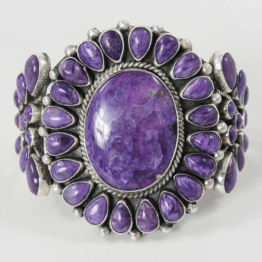 Charoite Cuff by David Lister - Garland's