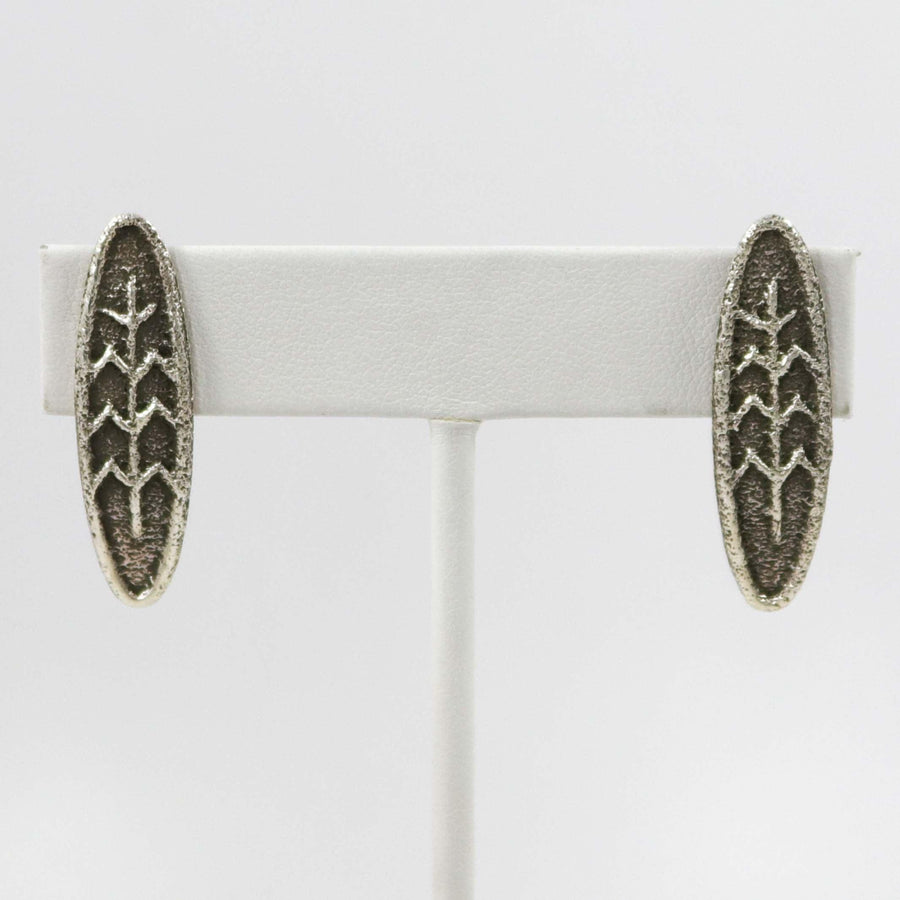 Cornstalk Earrings by Cordell Pajarito - Garland's
