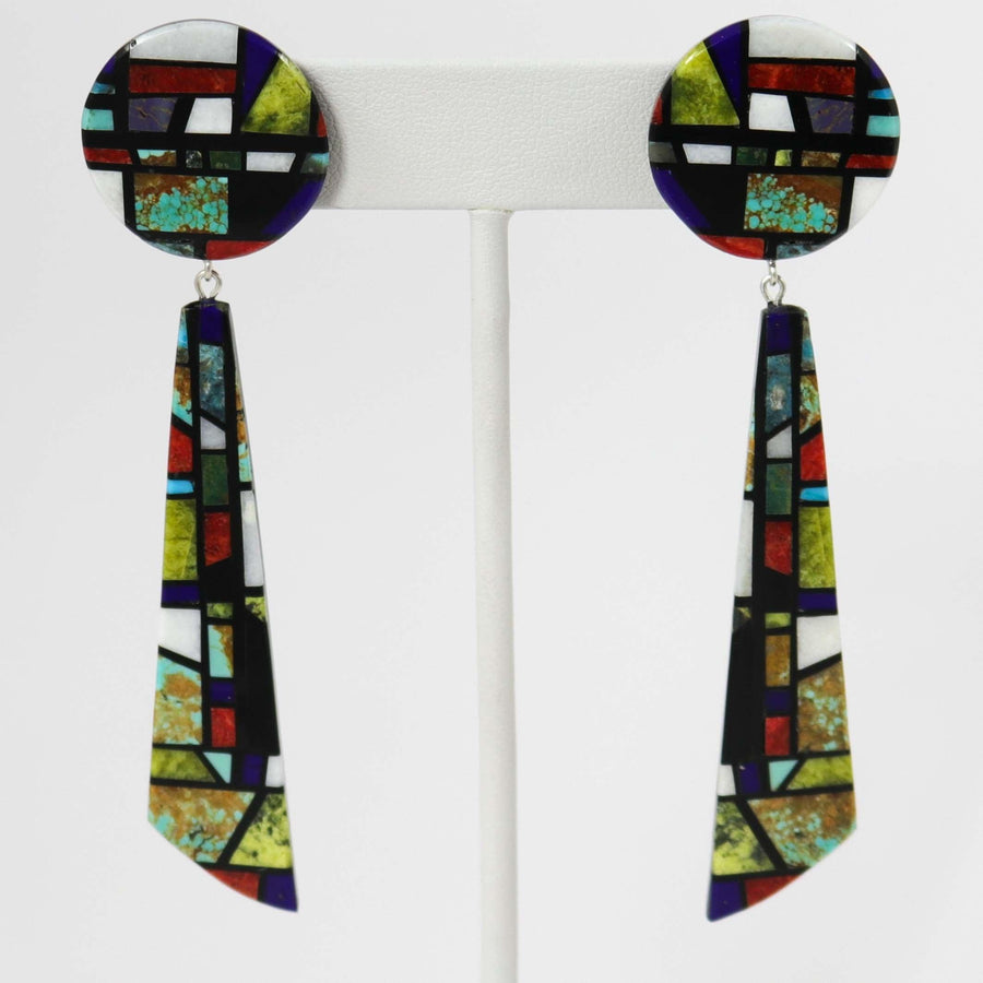 Inlay Earrings by Chris Nieto - Garland's