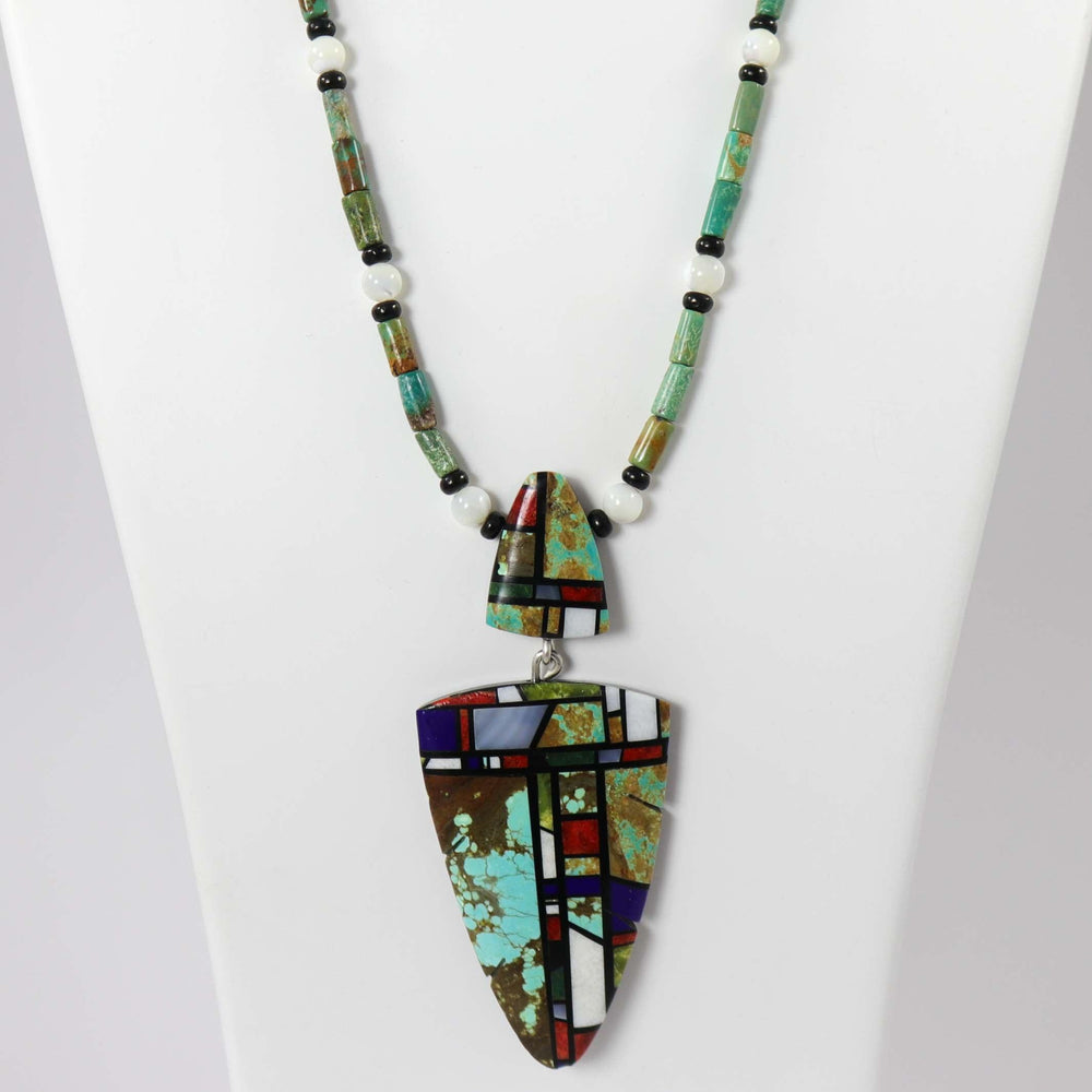 Inlay Necklace by Chris Nieto - Garland's