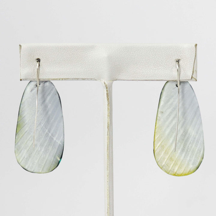Inlay Shell Earrings by Charlene Reano - Garland's