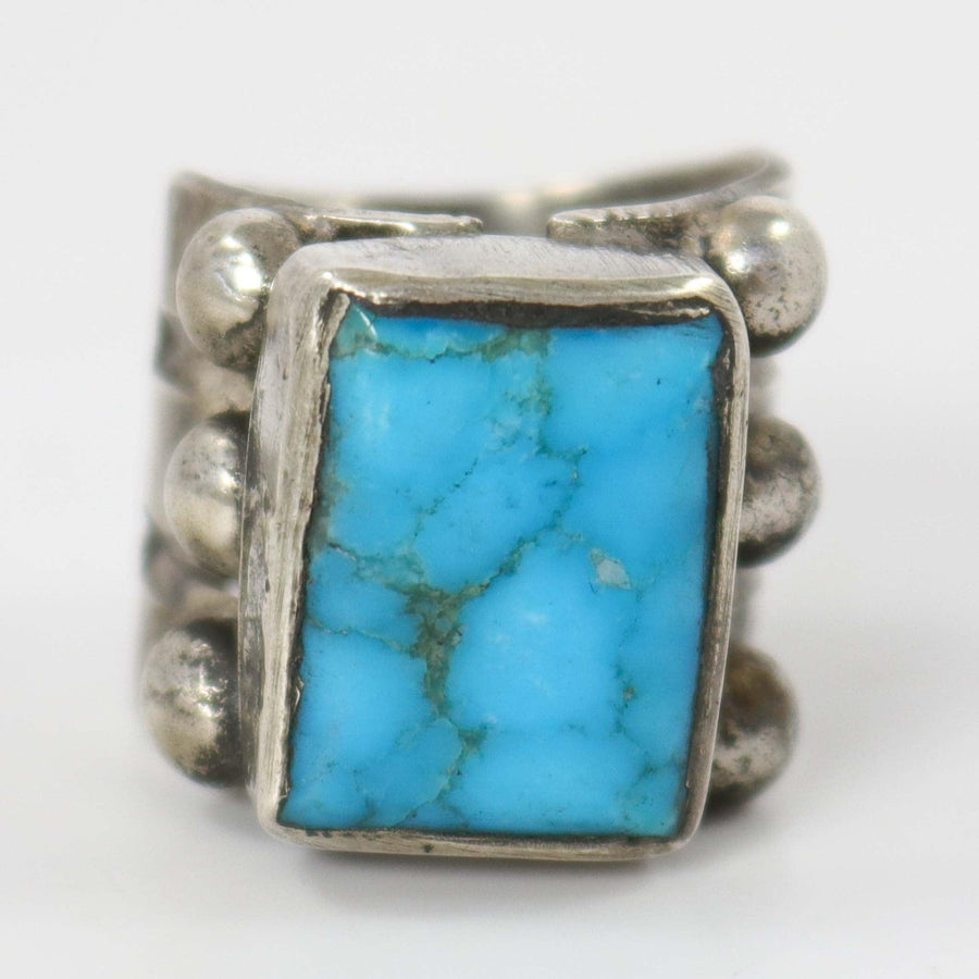 Kingman Turquoise Ring by Jock Favour - Garland's
