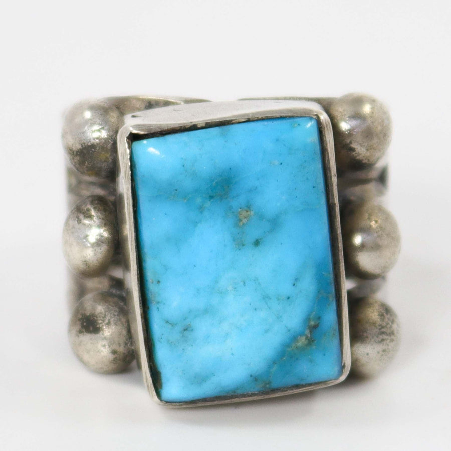 Kingman Turquoise Ring by Jock Favour - Garland's