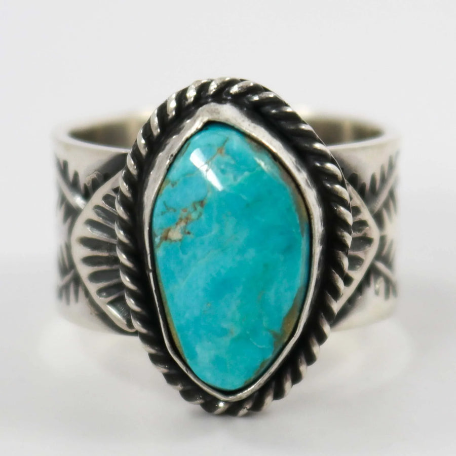 Kingman Turquoise Ring by Sunshine Reeves - Garland's