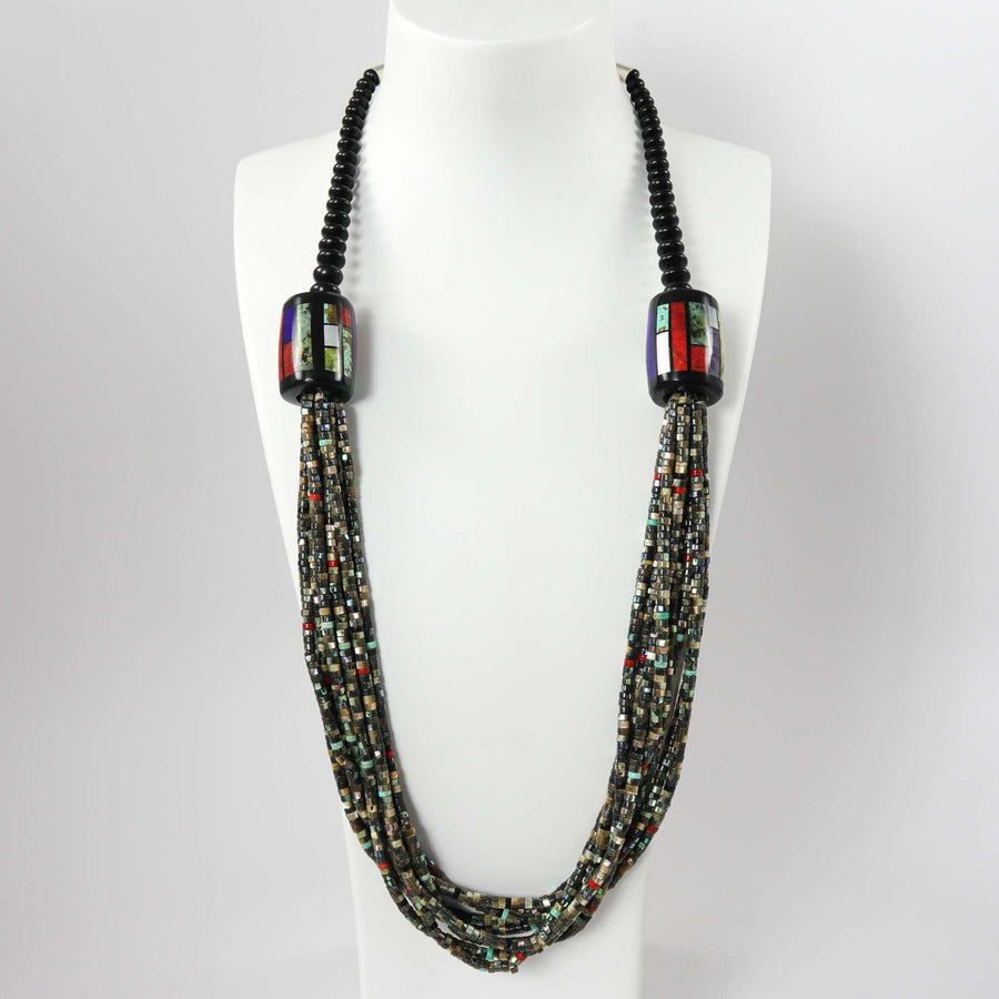 Multi-Stone Bead Necklace by Chris Nieto - Garland's
