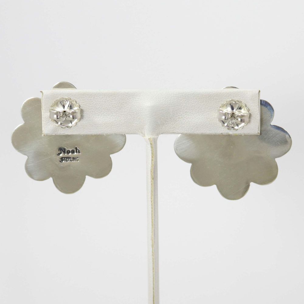 Multi-Stone Flower Earrings by Noah Pfeffer - Garland's