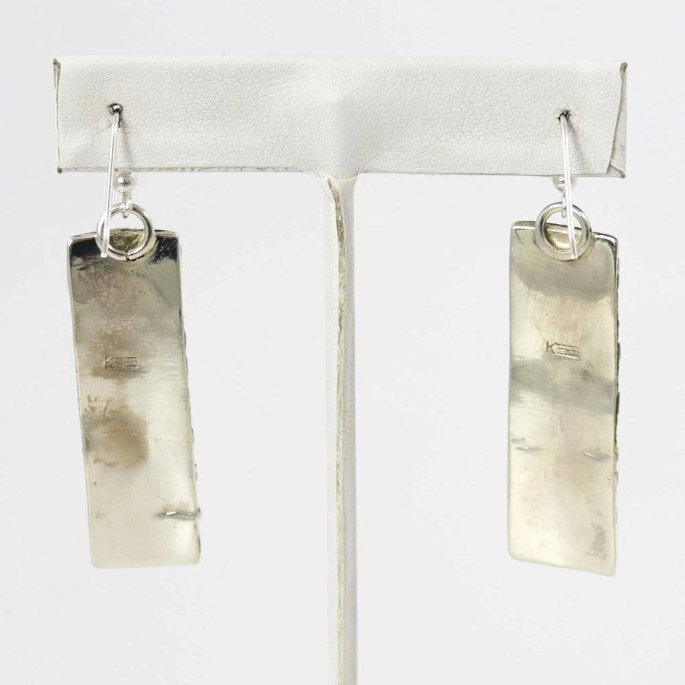 Petroglyph Earrings by Kee Yazzie - Garland's