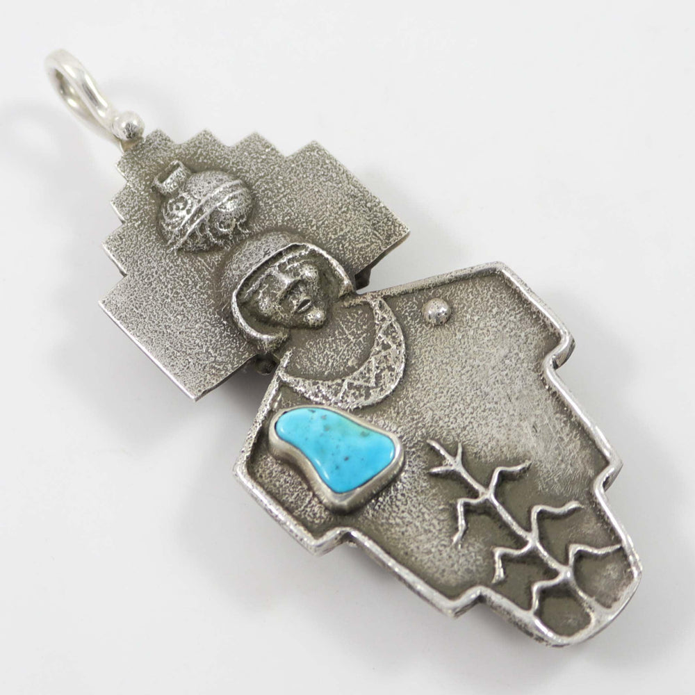Reversible Corn Spirit Pendant by Anthony Lovato - Garland's