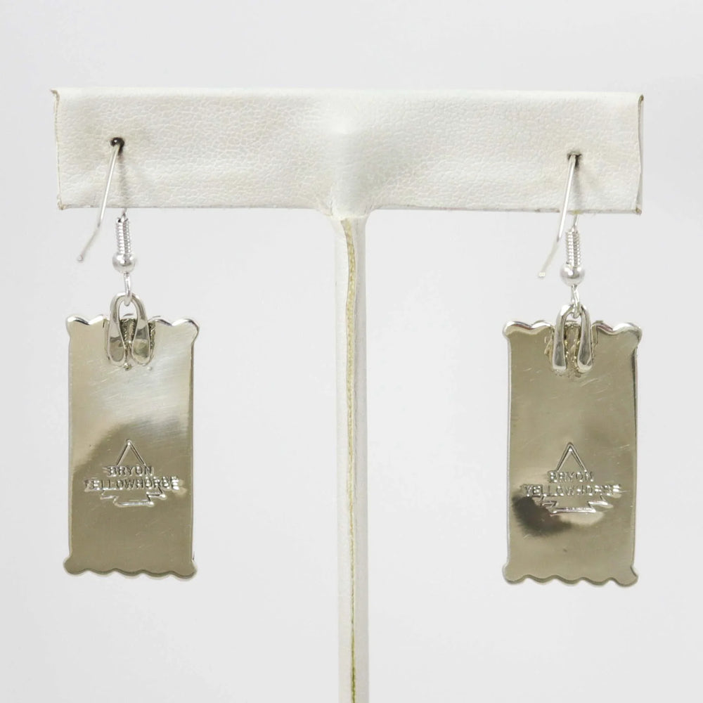Spiny Oyster Earrings by Bryon Yellowhorse - Garland's