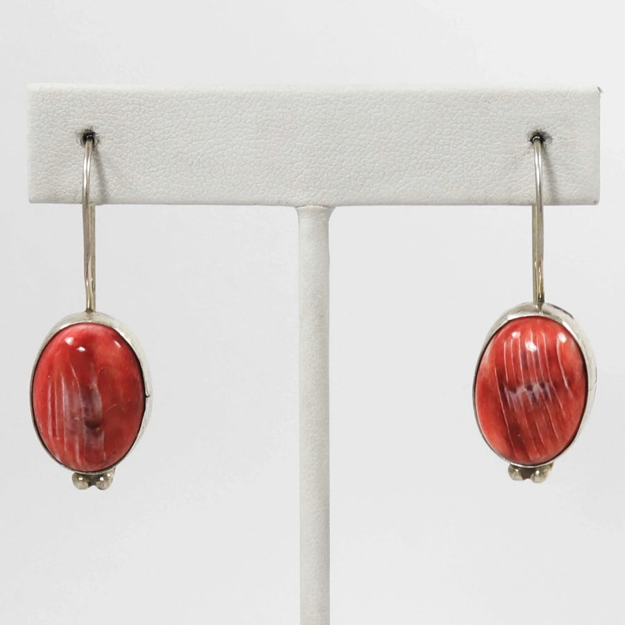 Spiny Oyster Earrings by Rose Swett - Garland's