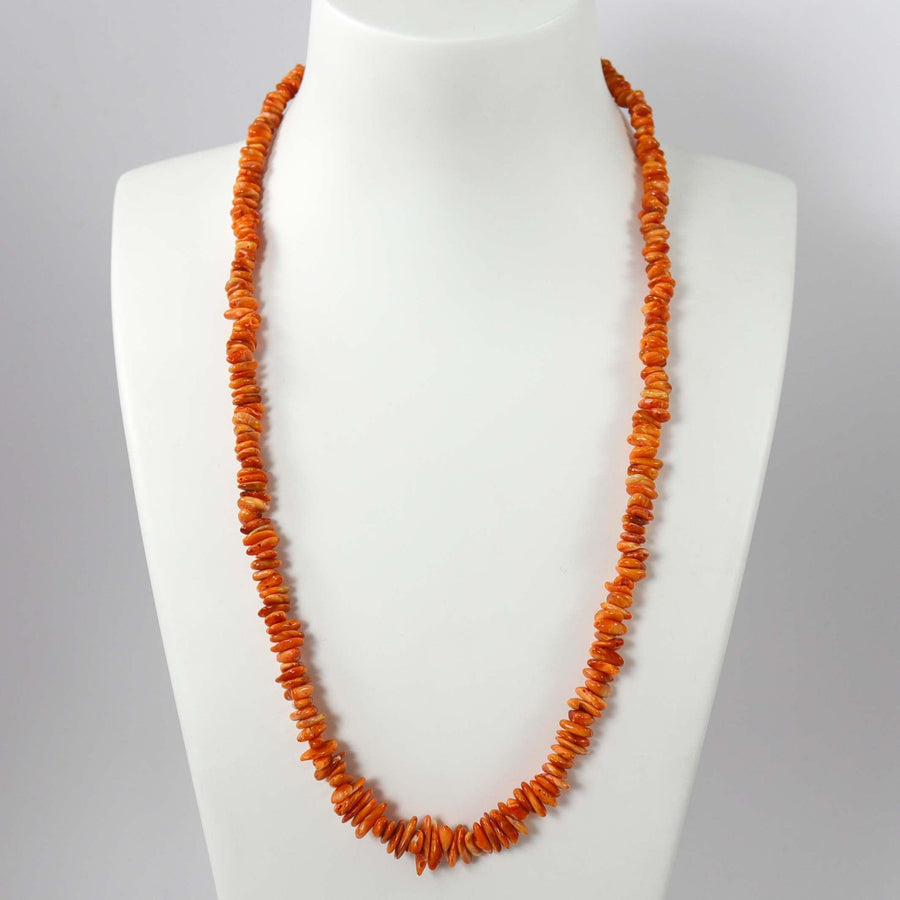 Spiny Oyster Shell Necklace by Lester Abeyta - Garland's