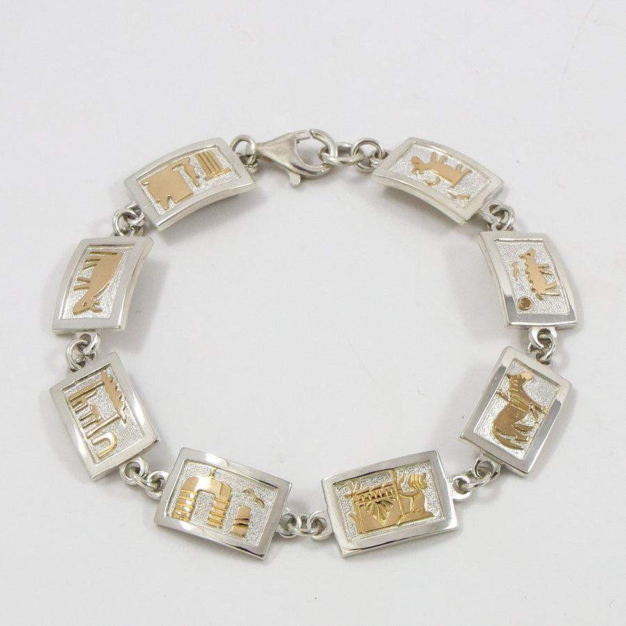 Storyteller Link Bracelet by Robert Taylor - Garland's