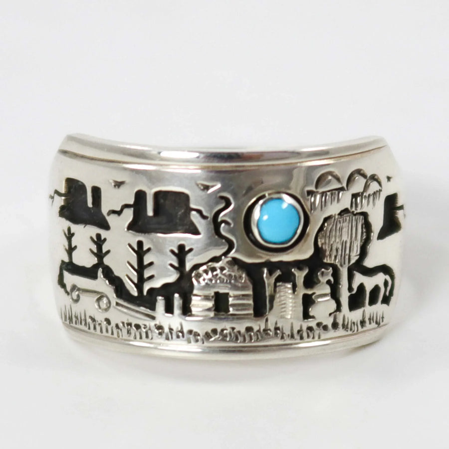 Storyteller Ring by Gilbert Begay - Garland's