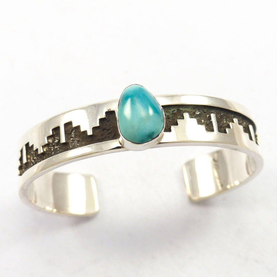 Fox Turquoise Cuff by Marie Jackson - Garland's