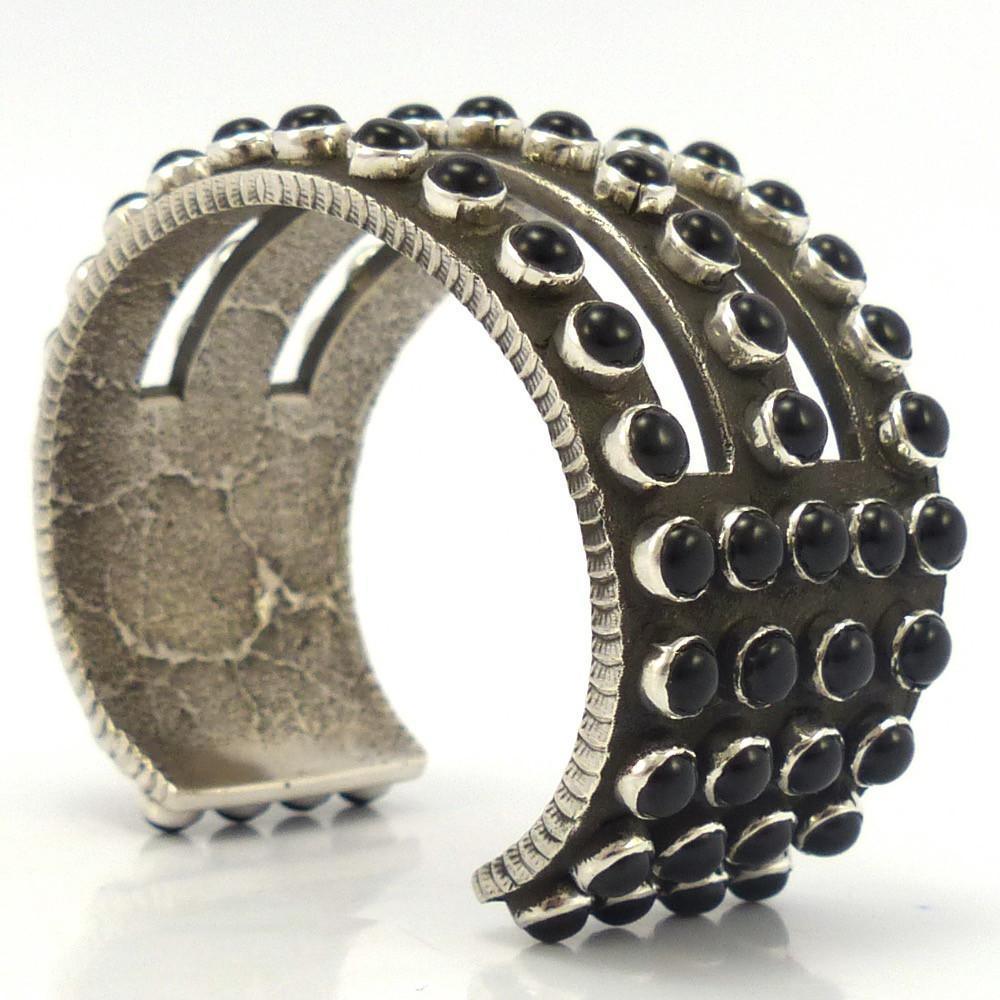 Onyx Row Cuff by Ernest Rangel - Garland's