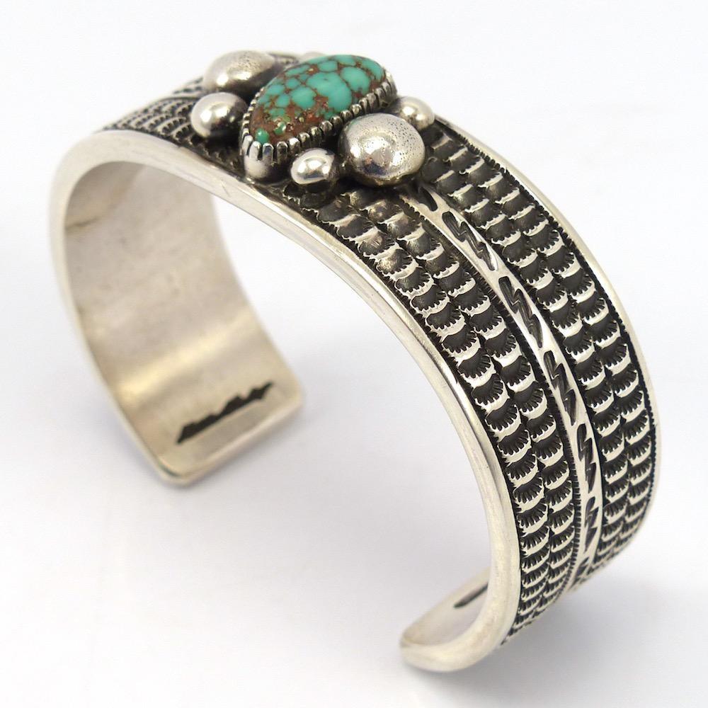 Turquoise Cuff by Matthew Charley - Garland's