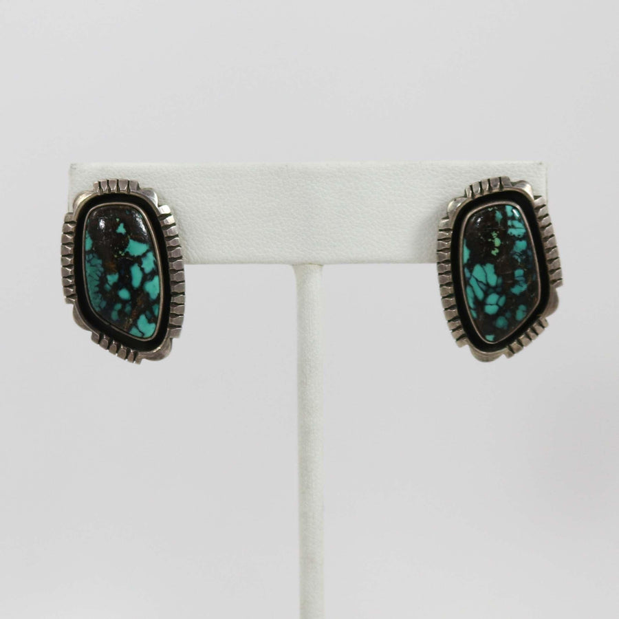 Turquoise Earrings by Toby Henderson - Garland's